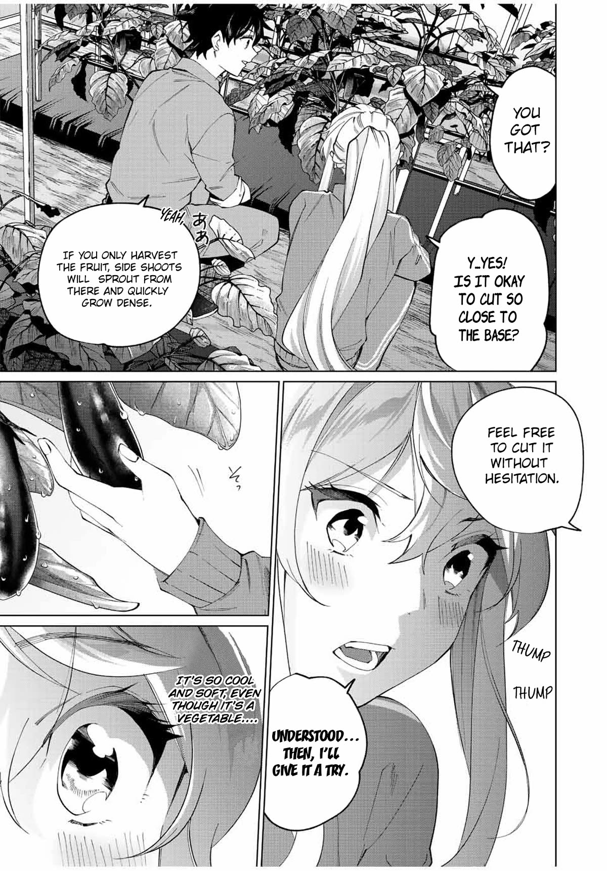 I Found a Female Knight in a Rice Field, in the Countryside They Think She’s My Wife Chapter 8 page 13 - Chapter 8: Harvesting Long Eggplants