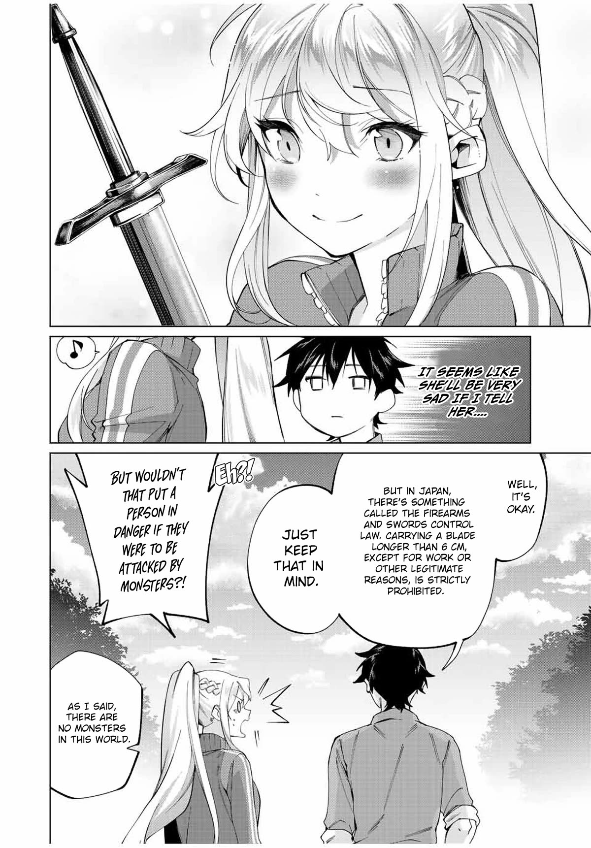 I Found a Female Knight in a Rice Field, in the Countryside They Think She’s My Wife Chapter 8 page 4 - Chapter 8: Harvesting Long Eggplants