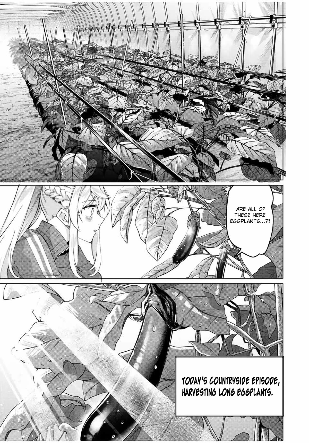 I Found a Female Knight in a Rice Field, in the Countryside They Think She’s My Wife Chapter 8 page 7 - Chapter 8: Harvesting Long Eggplants