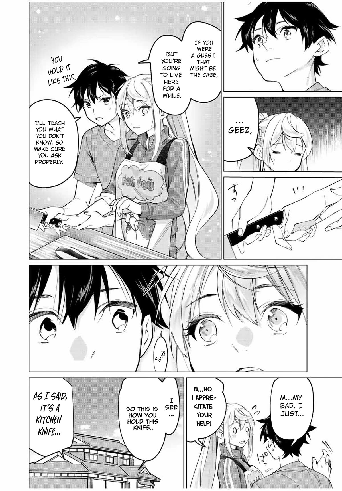 I Found a Female Knight in a Rice Field, in the Countryside They Think She’s My Wife Chapter 9 page 10 - Chapter 9: The Female Knight's First Time Cooking