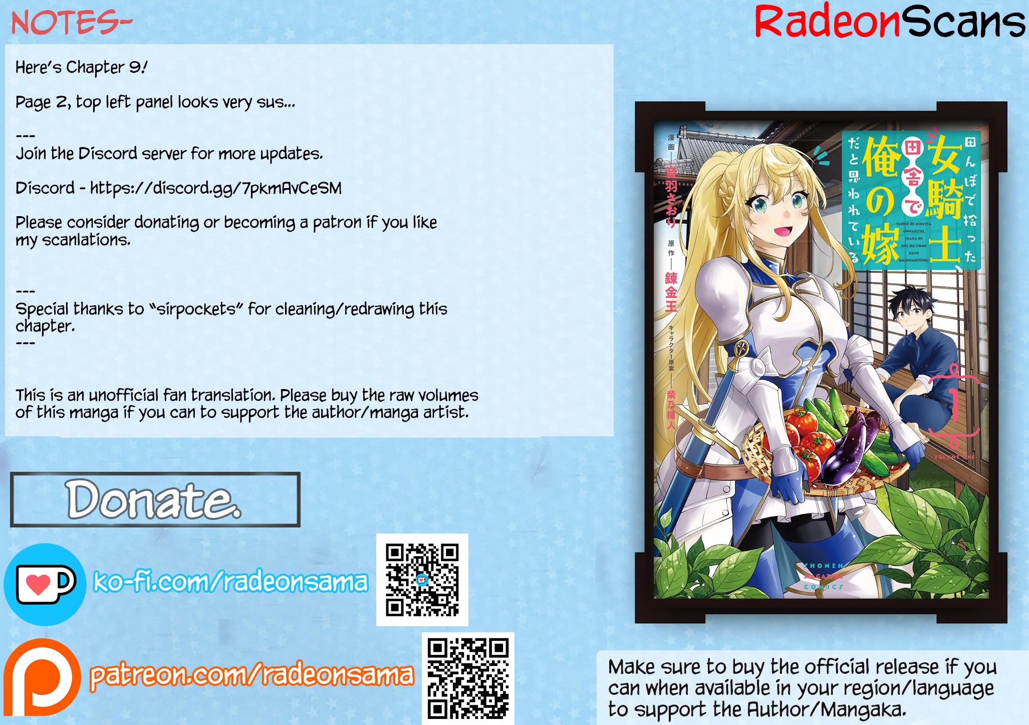I Found a Female Knight in a Rice Field, in the Countryside They Think She’s My Wife Chapter 9 page 23 - Chapter 9: The Female Knight's First Time Cooking