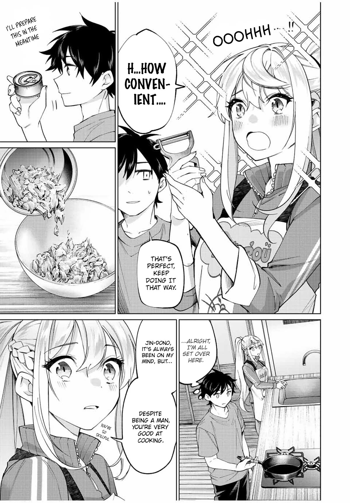 I Found a Female Knight in a Rice Field, in the Countryside They Think She’s My Wife Chapter 9 page 5 - Chapter 9: The Female Knight's First Time Cooking