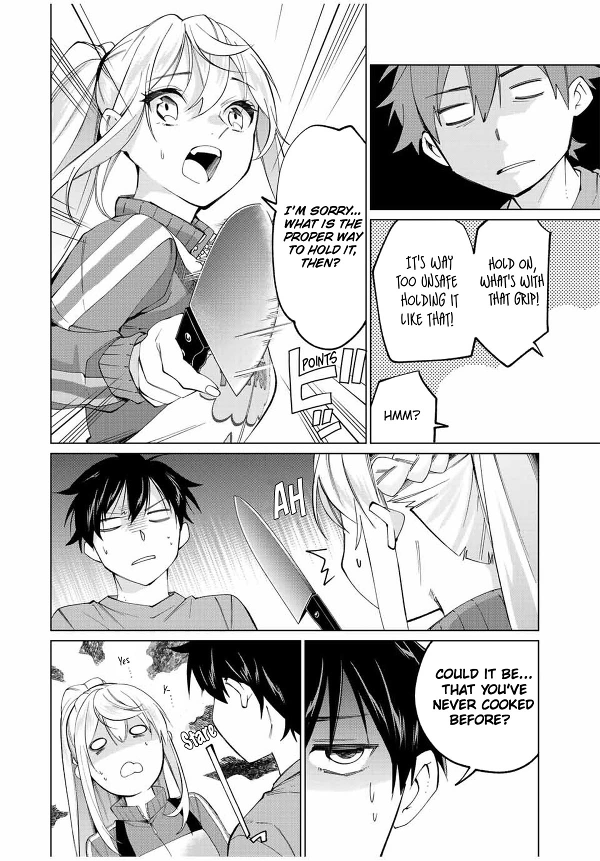 I Found a Female Knight in a Rice Field, in the Countryside They Think She’s My Wife Chapter 9 page 8 - Chapter 9: The Female Knight's First Time Cooking