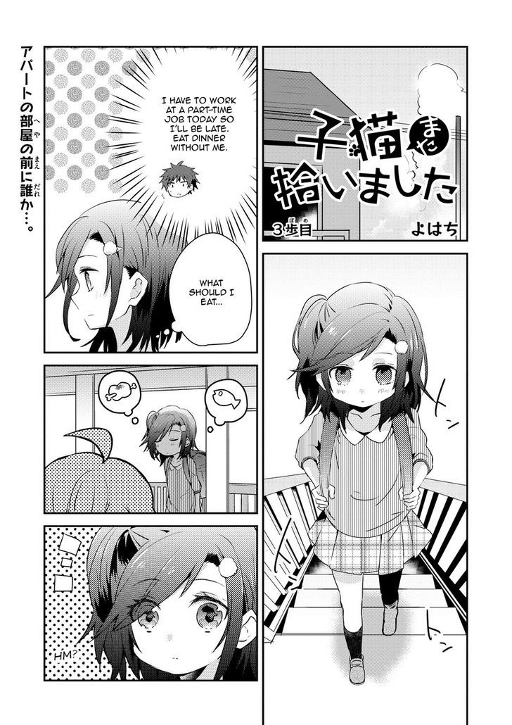 I Found Another Kitten Chapter 3 page 1 - Chapter 3