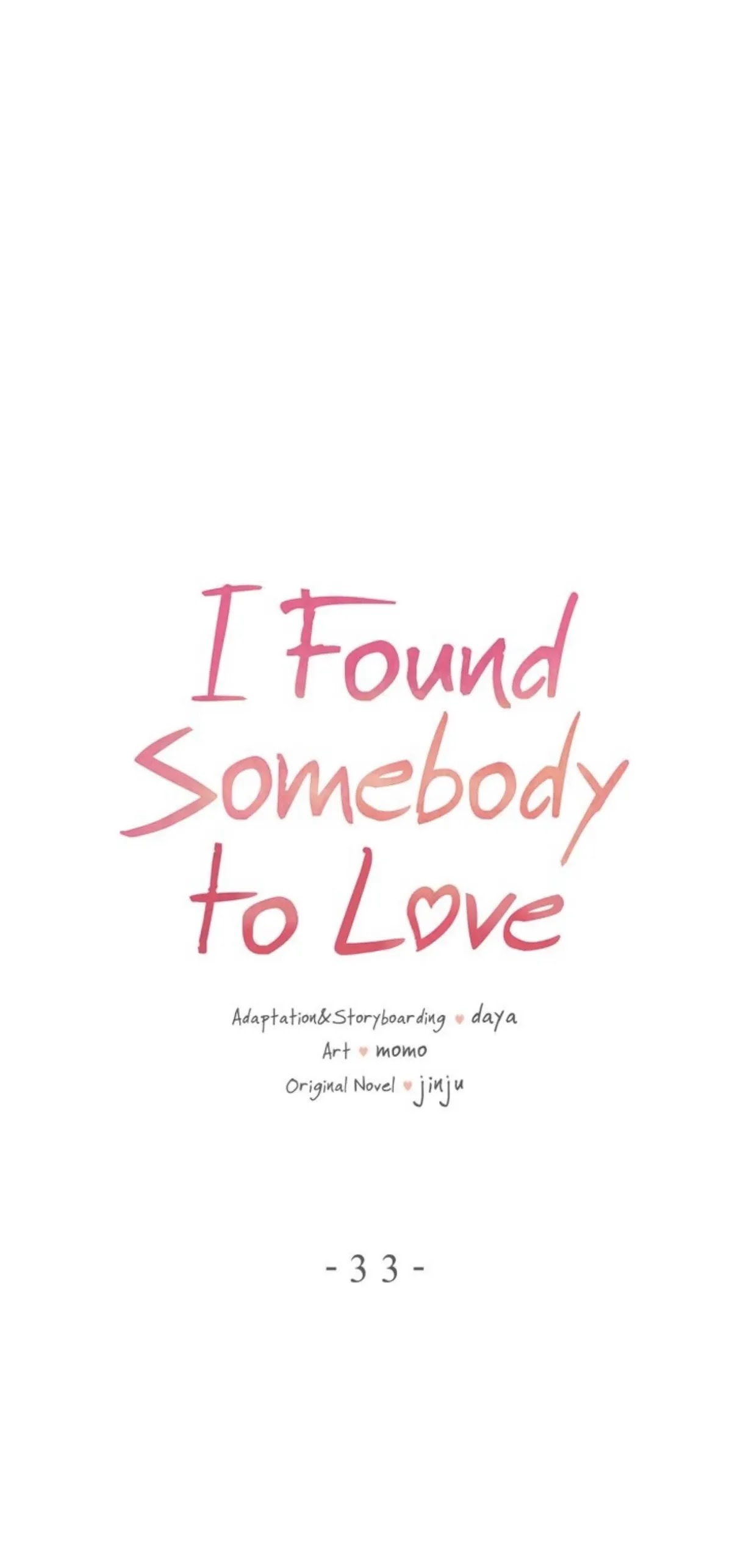 I Found Somebody to Love Chapter 33 page 1 - Chapter 33