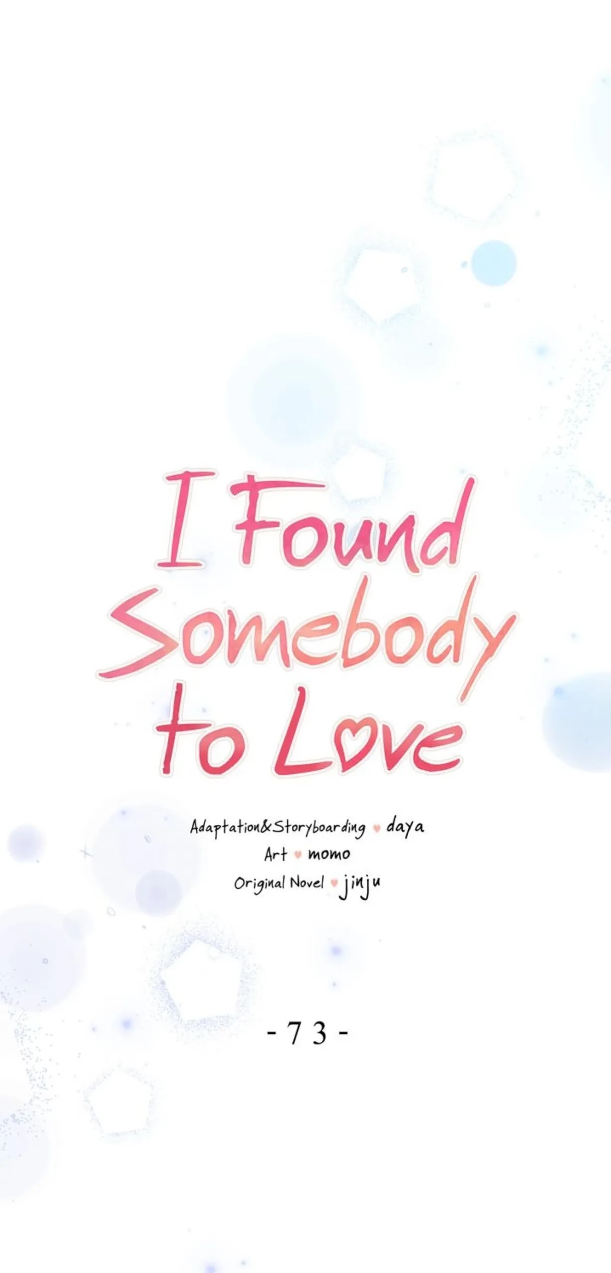 I Found Somebody to Love Chapter 73 page 1 - Chapter 73