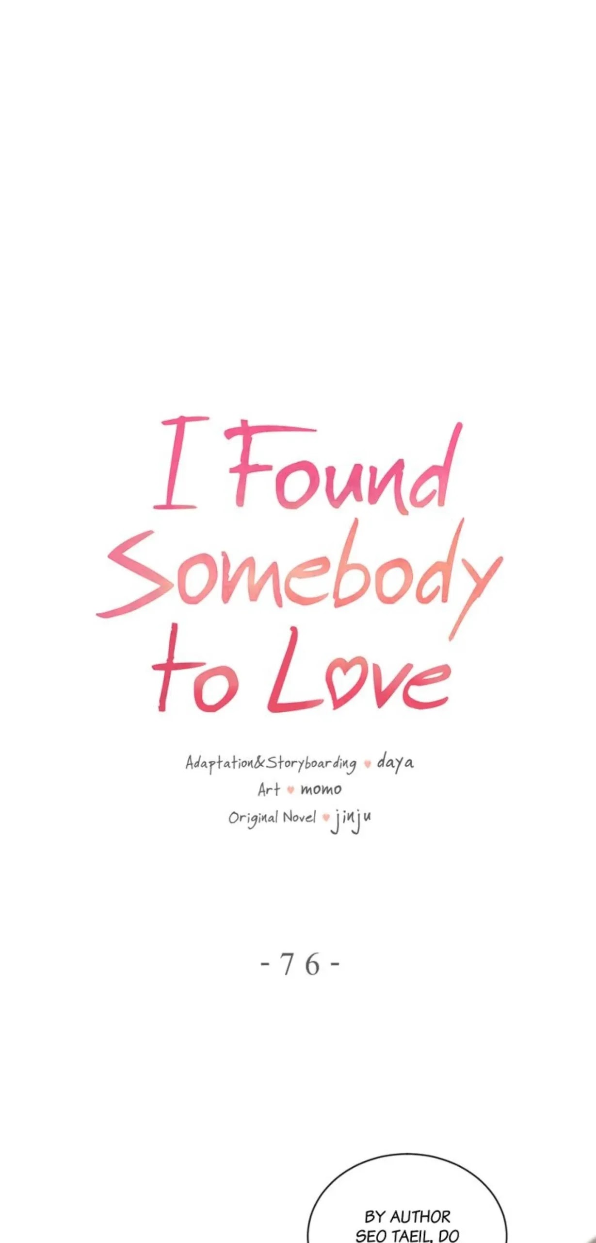 I Found Somebody to Love Chapter 76 page 1 - Chapter 76