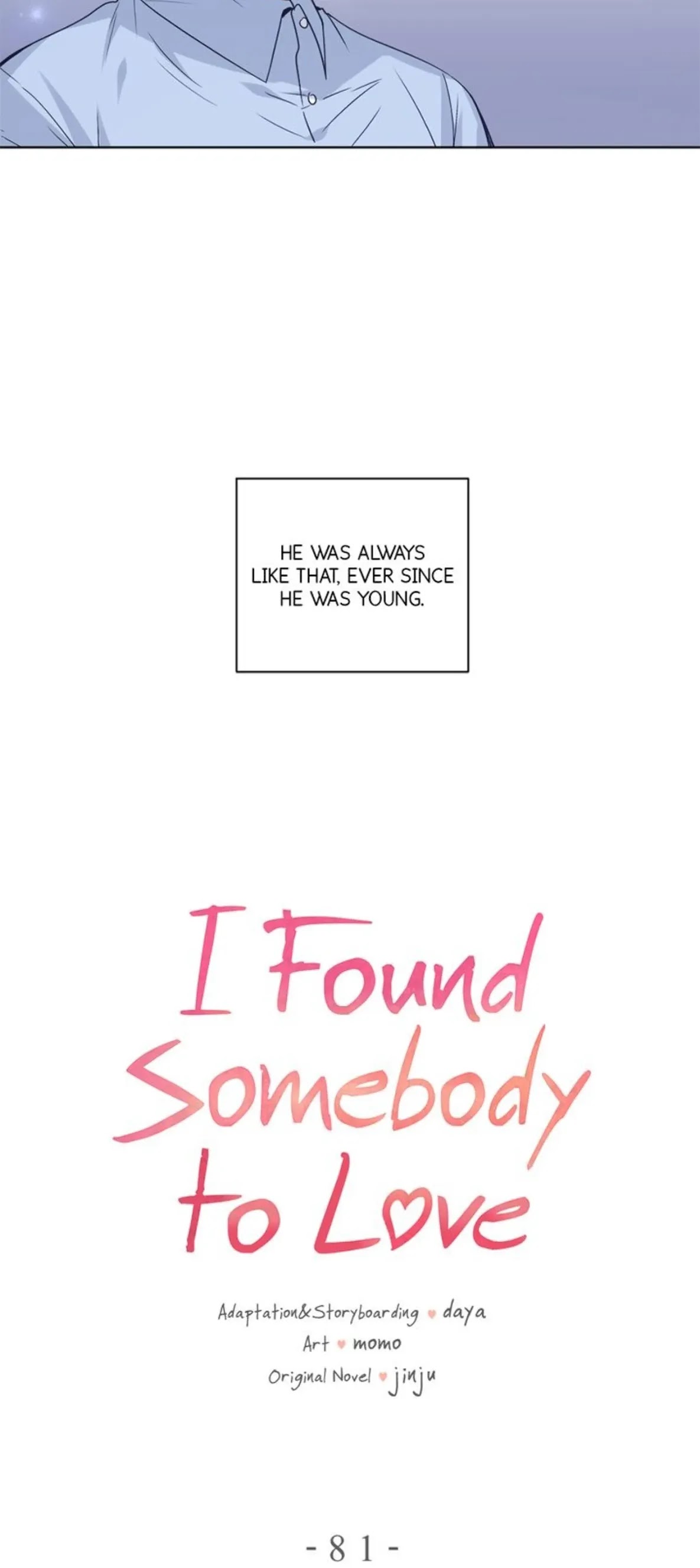 I Found Somebody to Love Chapter 81 page 3 - Chapter 81