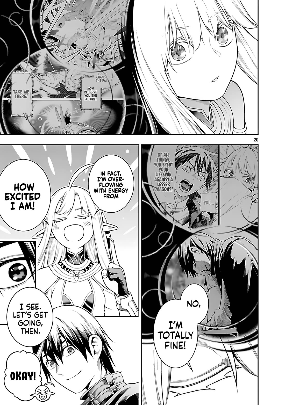 I Got a New Skill Every Time I Was Exiled, and After 100 Different Worlds, I Was Unmatched Chapter 21 page 23 - Chapter 21: Let's Go Together