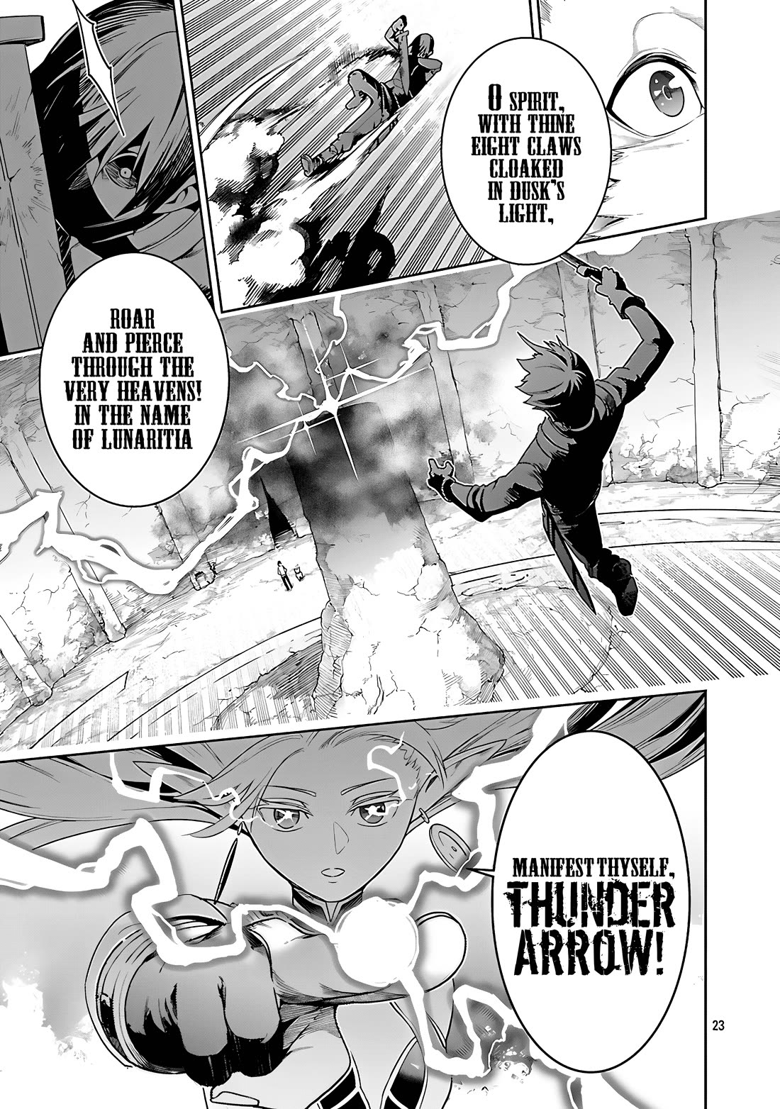 I Got a New Skill Every Time I Was Exiled, and After 100 Different Worlds, I Was Unmatched Chapter 25 page 24 - Chapter 25: The Hero's Path