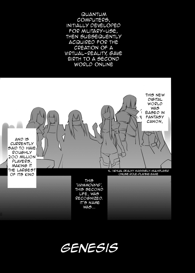 I got stuck in real life, so it's okay to get addicted to an MMO, right? Chapter 1 page 10 - Chapter 1