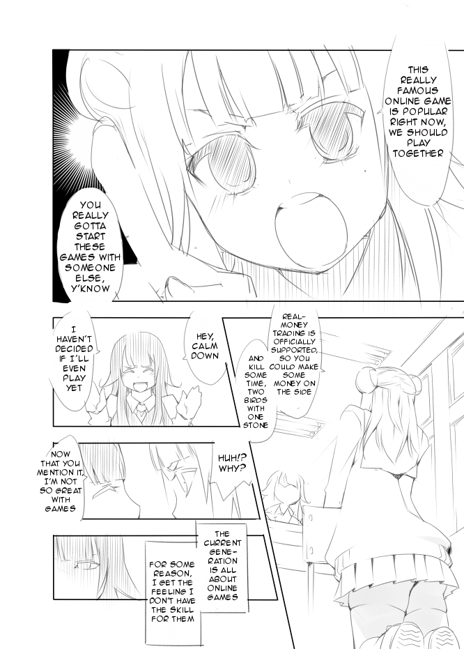I got stuck in real life, so it's okay to get addicted to an MMO, right? Chapter 1 page 11 - Chapter 1