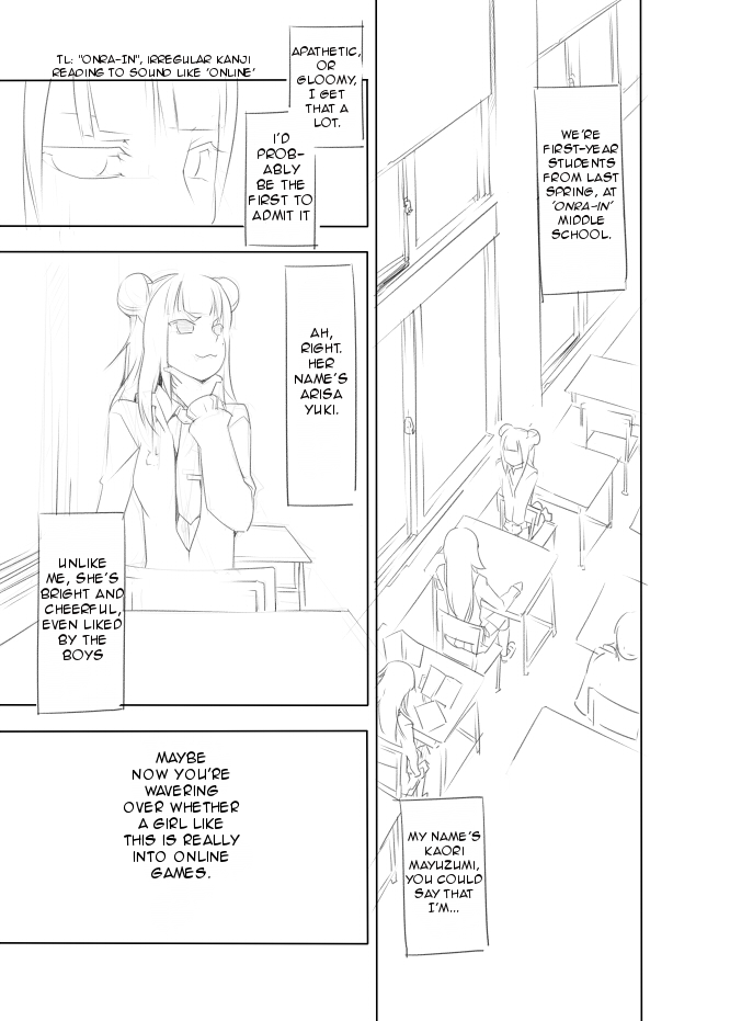 I got stuck in real life, so it's okay to get addicted to an MMO, right? Chapter 1 page 12 - Chapter 1