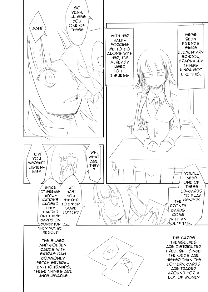 I got stuck in real life, so it's okay to get addicted to an MMO, right? Chapter 1 page 13 - Chapter 1