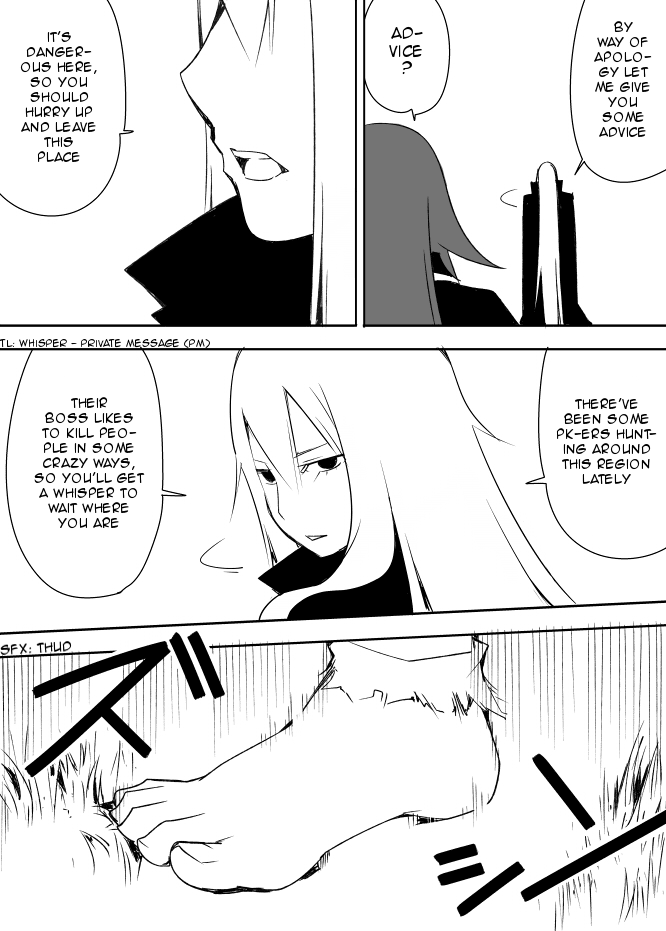 I got stuck in real life, so it's okay to get addicted to an MMO, right? Chapter 10 page 13 - Chapter 10