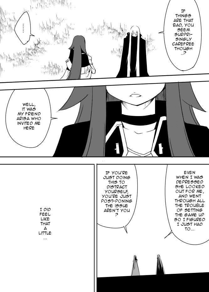I got stuck in real life, so it's okay to get addicted to an MMO, right? Chapter 11 page 20 - Chapter 11