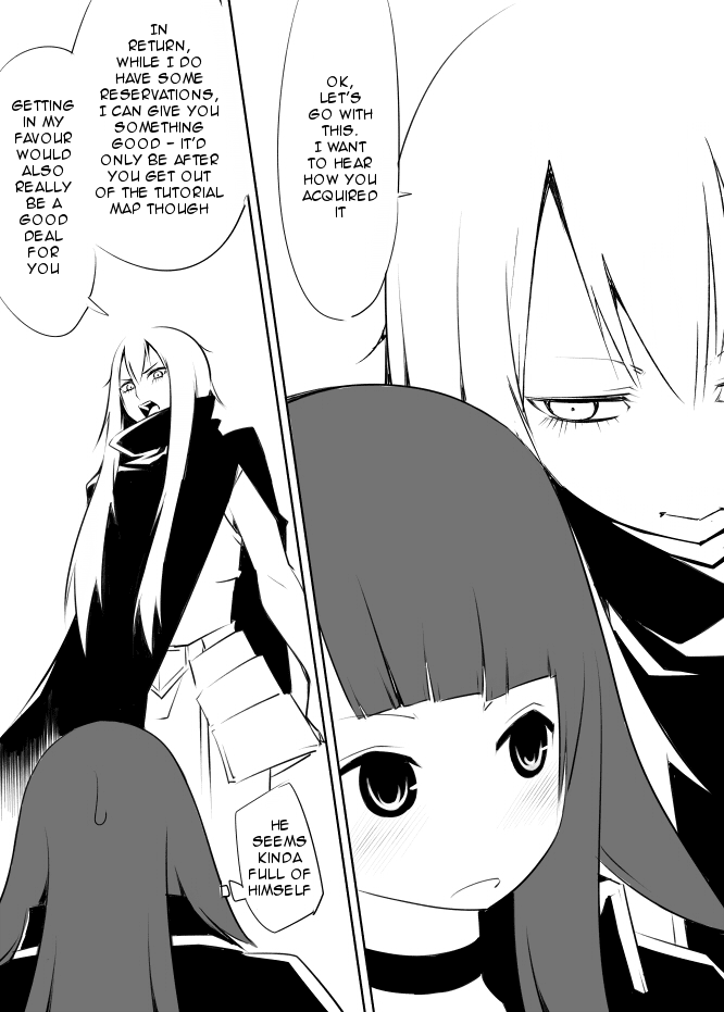 I got stuck in real life, so it's okay to get addicted to an MMO, right? Chapter 11 page 6 - Chapter 11