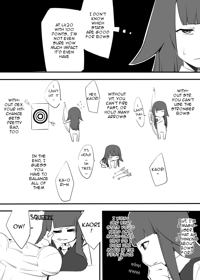 I got stuck in real life, so it's okay to get addicted to an MMO, right? Chapter 12 page 10 - Chapter 12