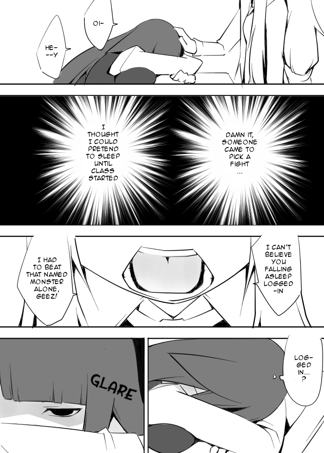 I got stuck in real life, so it's okay to get addicted to an MMO, right? Chapter 12 page 16 - Chapter 12