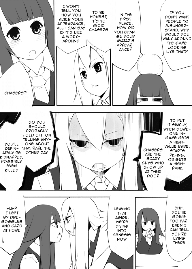 I got stuck in real life, so it's okay to get addicted to an MMO, right? Chapter 13 page 3 - Chapter 13
