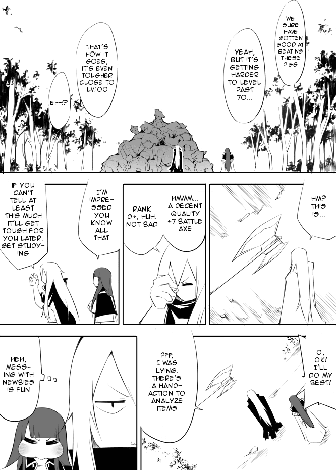 I got stuck in real life, so it's okay to get addicted to an MMO, right? Chapter 14 page 5 - Chapter 14