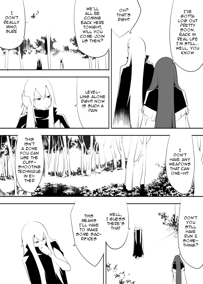 I got stuck in real life, so it's okay to get addicted to an MMO, right? Chapter 14 page 6 - Chapter 14