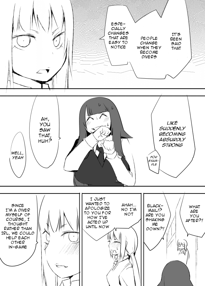 I got stuck in real life, so it's okay to get addicted to an MMO, right? Chapter 21 page 12 - Chapter 21