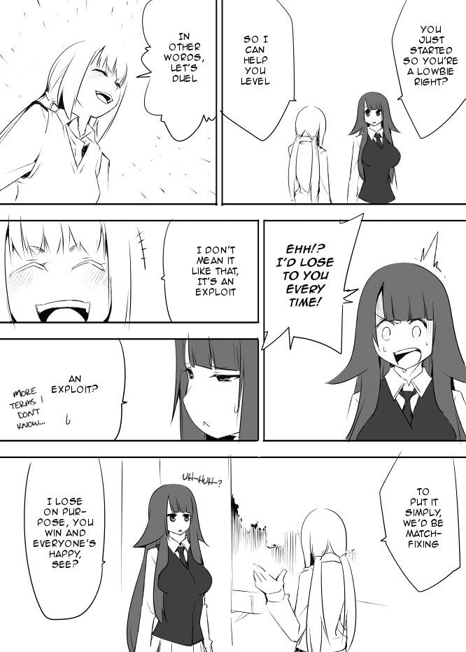 I got stuck in real life, so it's okay to get addicted to an MMO, right? Chapter 21 page 15 - Chapter 21