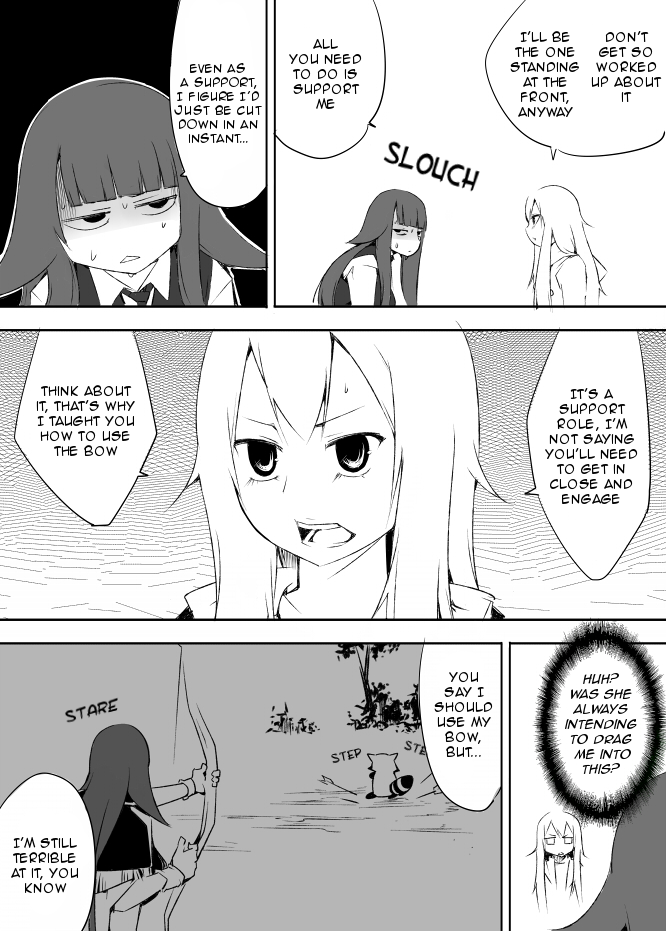 I got stuck in real life, so it's okay to get addicted to an MMO, right? Chapter 22 page 16 - Chapter 22