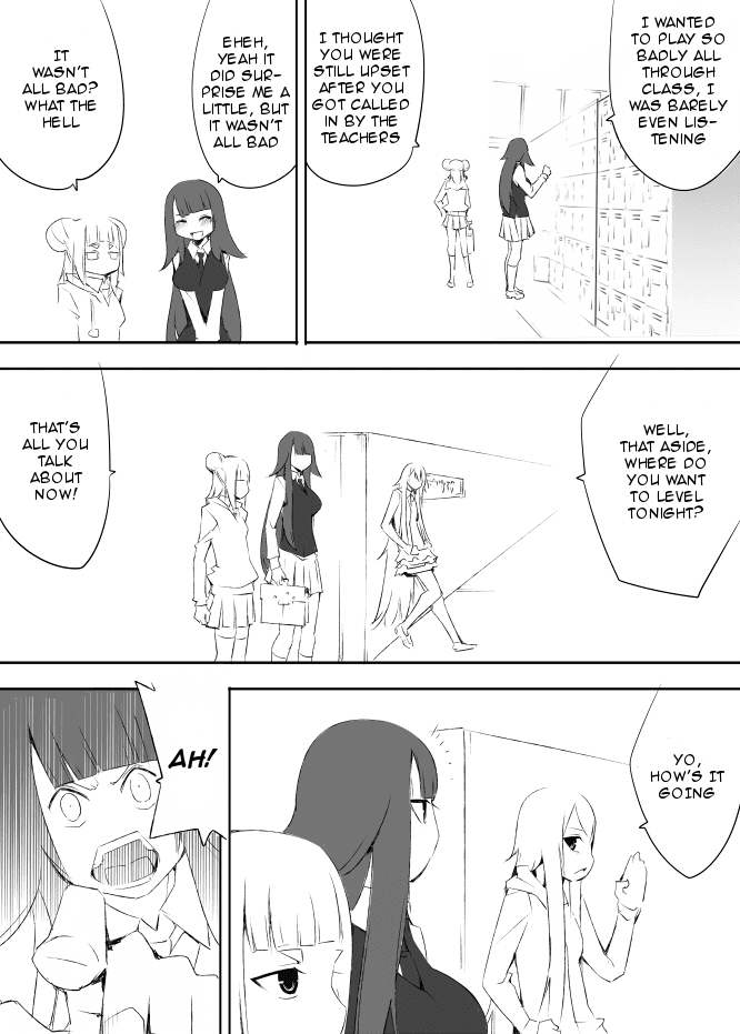 I got stuck in real life, so it's okay to get addicted to an MMO, right? Chapter 22 page 3 - Chapter 22