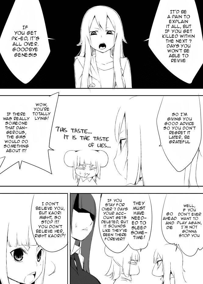 I got stuck in real life, so it's okay to get addicted to an MMO, right? Chapter 22 page 9 - Chapter 22