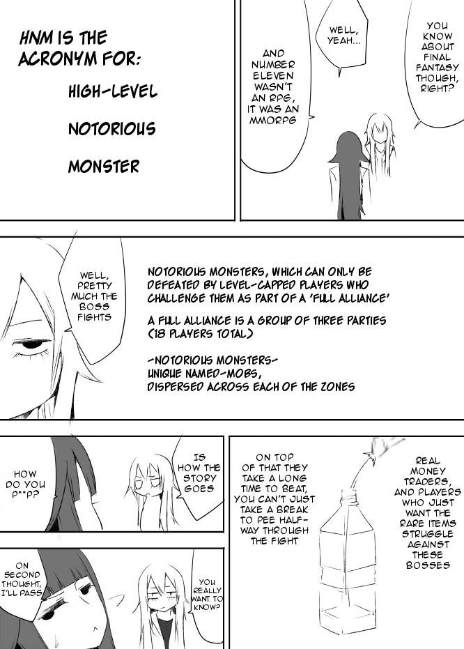 I got stuck in real life, so it's okay to get addicted to an MMO, right? Chapter 23 page 6 - Chapter 23