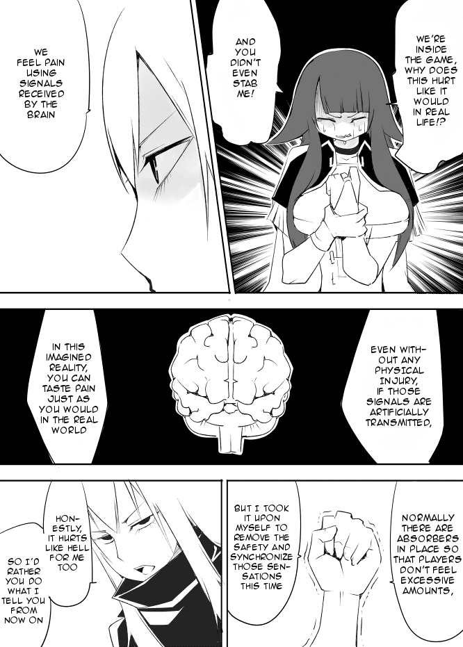 I got stuck in real life, so it's okay to get addicted to an MMO, right? Chapter 24 page 12 - Chapter 24