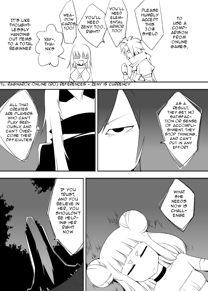 I got stuck in real life, so it's okay to get addicted to an MMO, right? Chapter 25 page 12 - Chapter 25