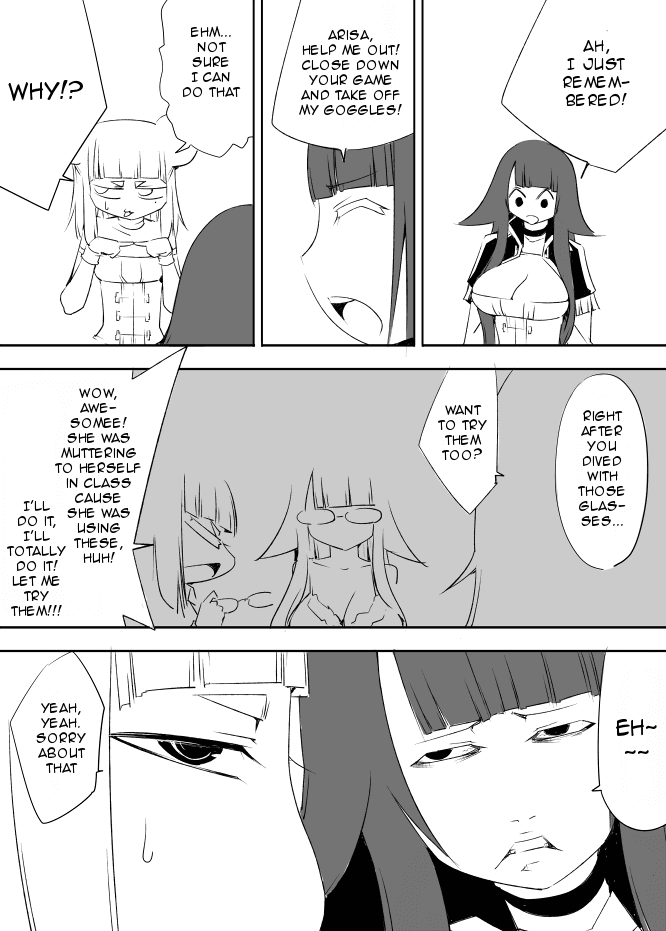 I got stuck in real life, so it's okay to get addicted to an MMO, right? Chapter 25 page 6 - Chapter 25