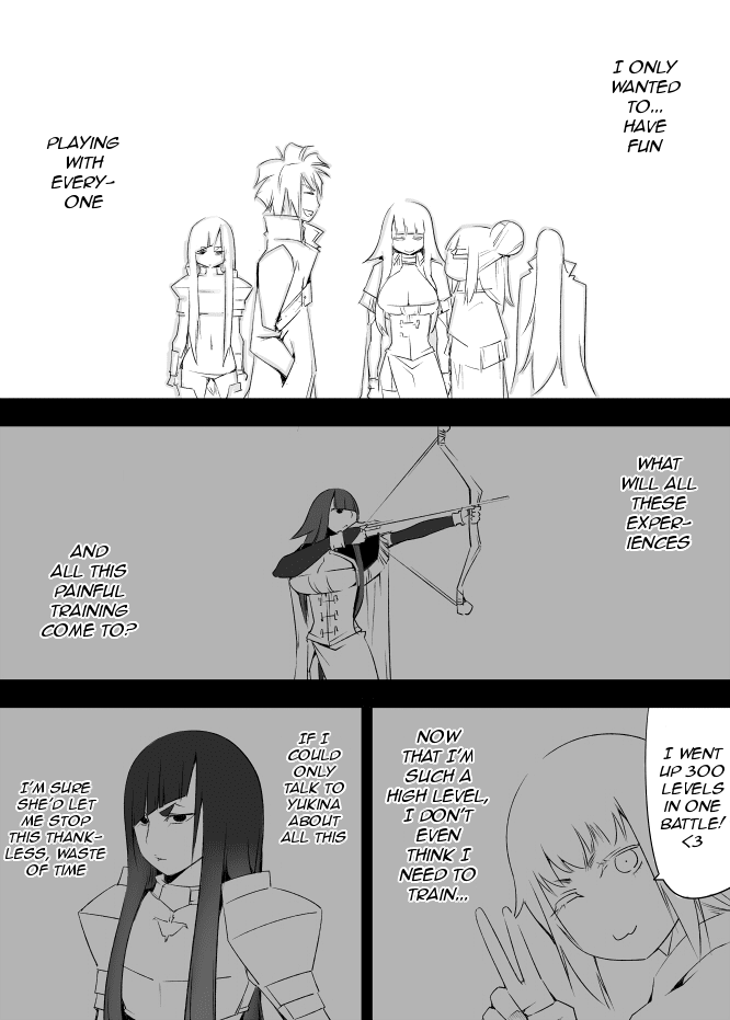 I got stuck in real life, so it's okay to get addicted to an MMO, right? Chapter 26 page 8 - Chapter 26