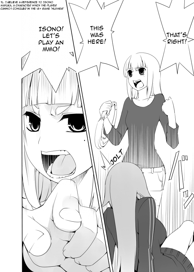 I got stuck in real life, so it's okay to get addicted to an MMO, right? Chapter 3 page 14 - Chapter 3