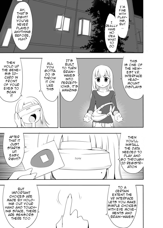 I got stuck in real life, so it's okay to get addicted to an MMO, right? Chapter 3 page 15 - Chapter 3