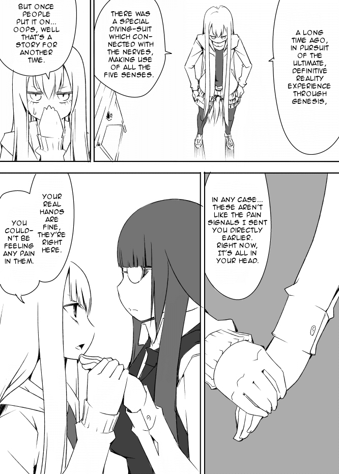 I got stuck in real life, so it's okay to get addicted to an MMO, right? Chapter 30 page 10 - Chapter 30