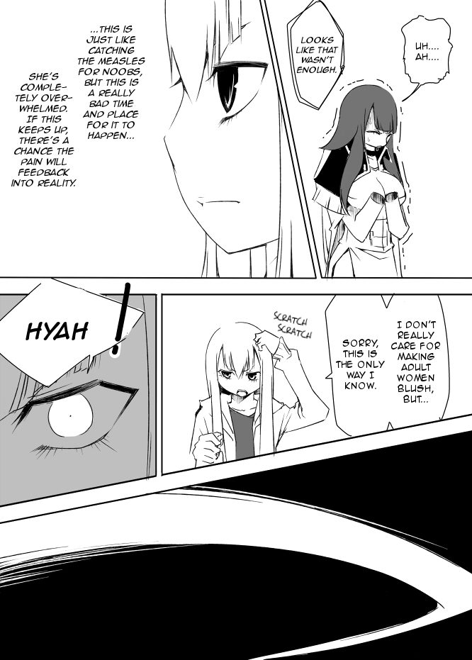 I got stuck in real life, so it's okay to get addicted to an MMO, right? Chapter 30 page 11 - Chapter 30