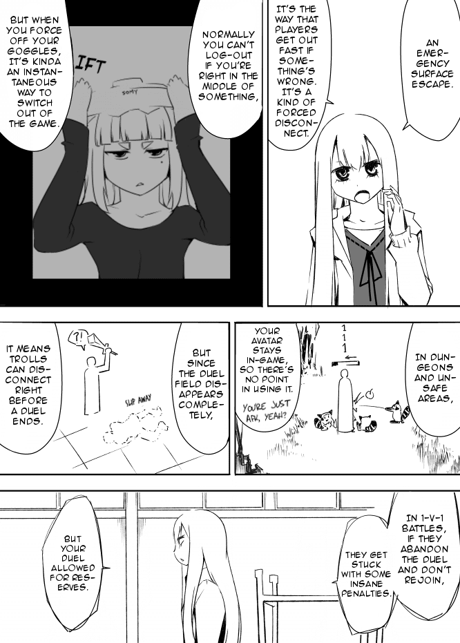 I got stuck in real life, so it's okay to get addicted to an MMO, right? Chapter 33 page 18 - Chapter 33