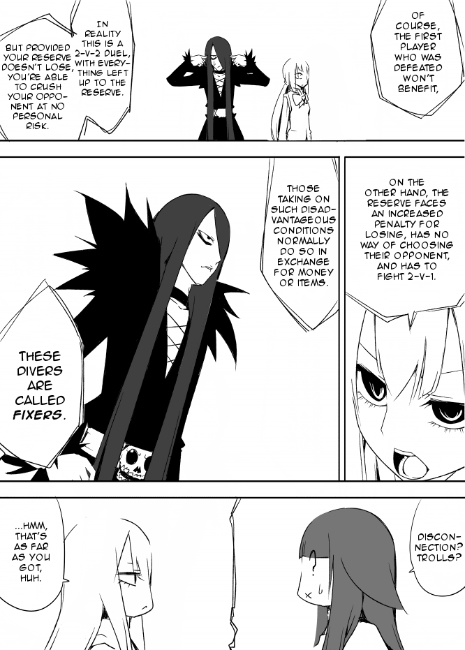 I got stuck in real life, so it's okay to get addicted to an MMO, right? Chapter 33 page 19 - Chapter 33