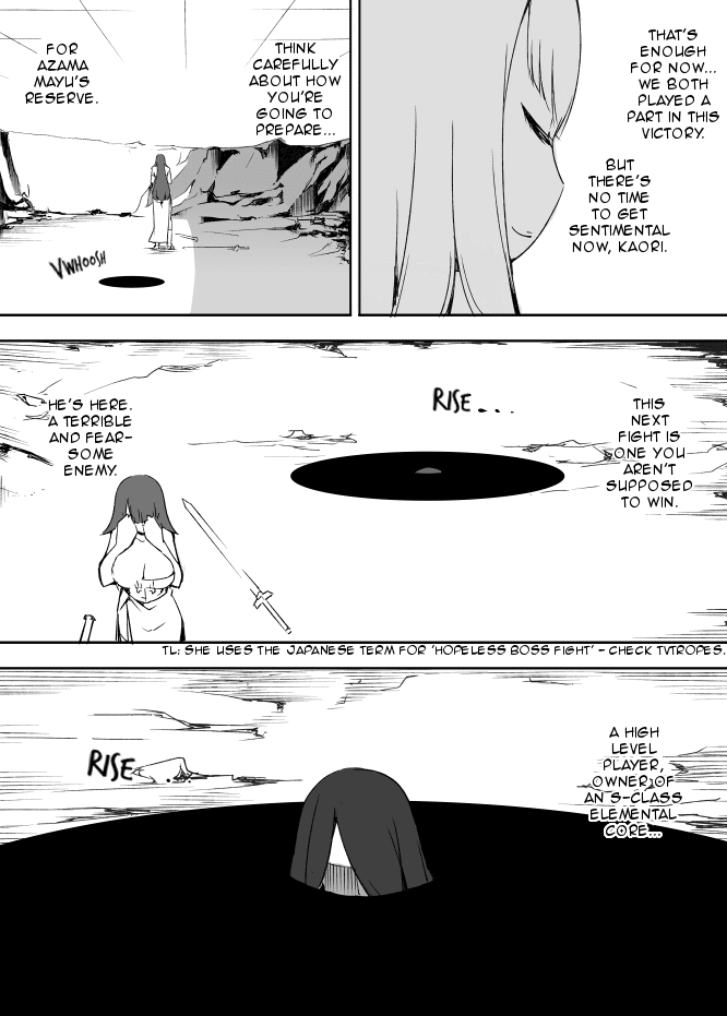 I got stuck in real life, so it's okay to get addicted to an MMO, right? Chapter 33 page 7 - Chapter 33