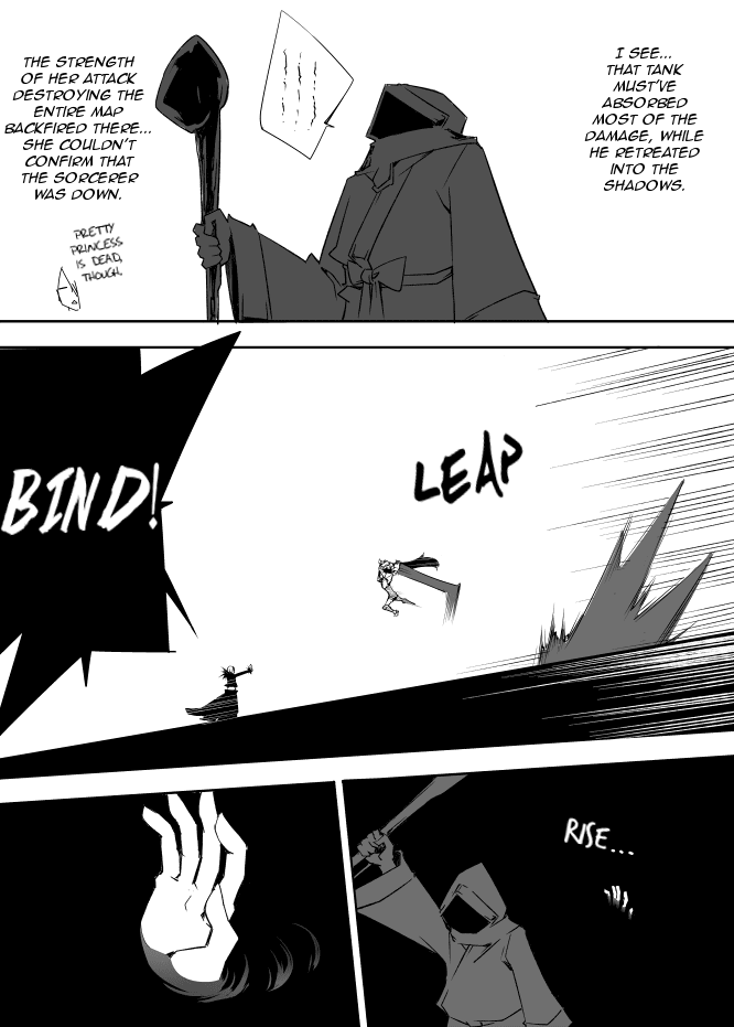 I got stuck in real life, so it's okay to get addicted to an MMO, right? Chapter 37 page 22 - Chapter 37