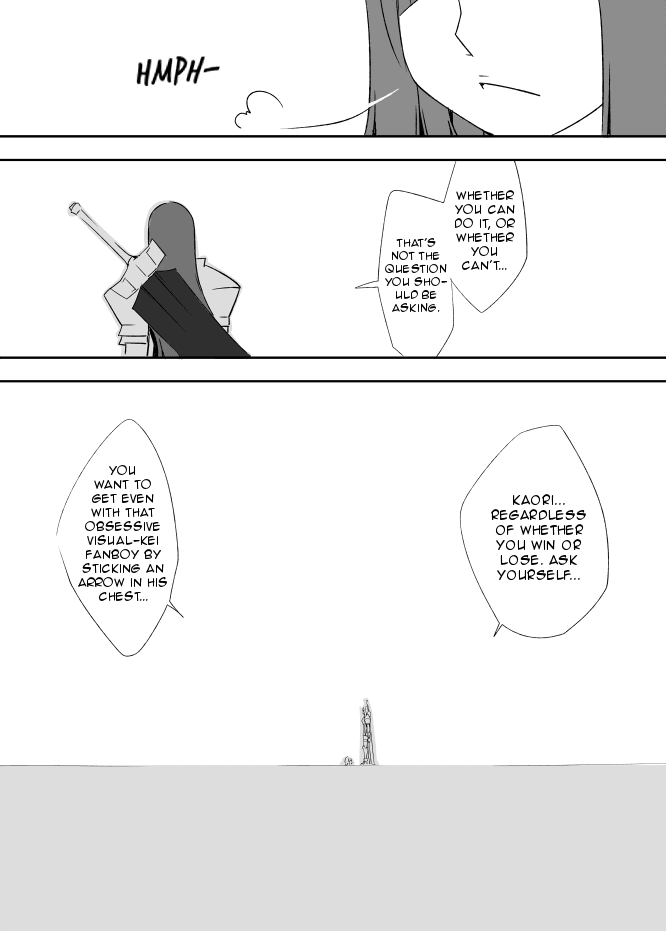 I got stuck in real life, so it's okay to get addicted to an MMO, right? Chapter 37 page 7 - Chapter 37