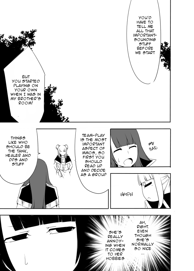 I got stuck in real life, so it's okay to get addicted to an MMO, right? Chapter 4 page 10 - Chapter 4