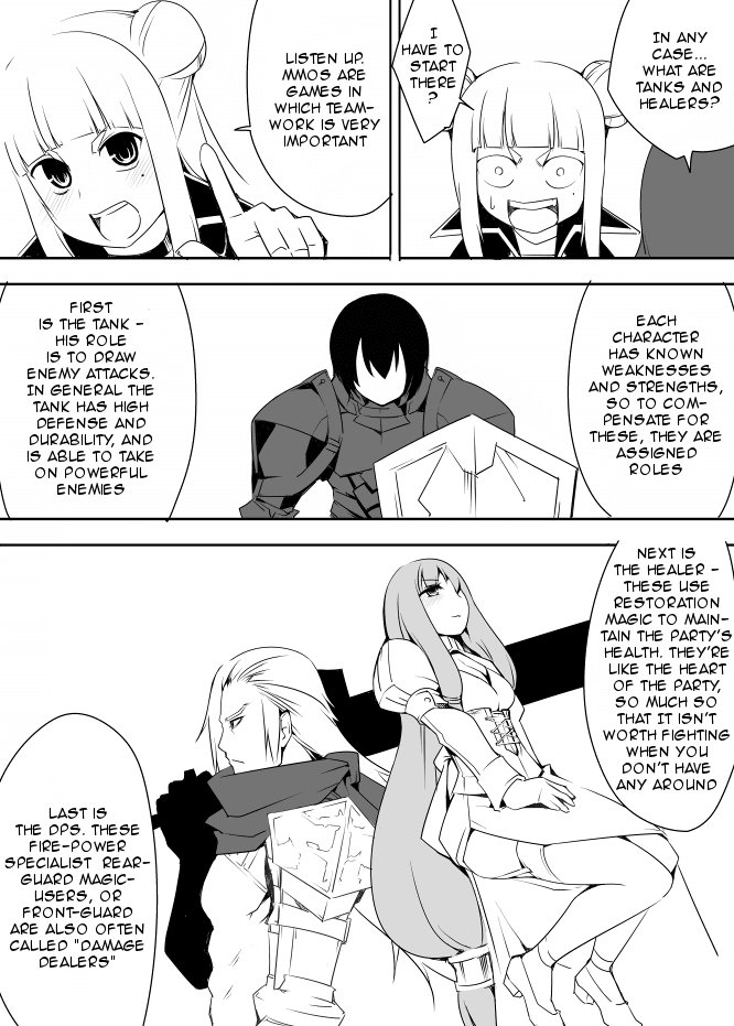 I got stuck in real life, so it's okay to get addicted to an MMO, right? Chapter 4 page 11 - Chapter 4