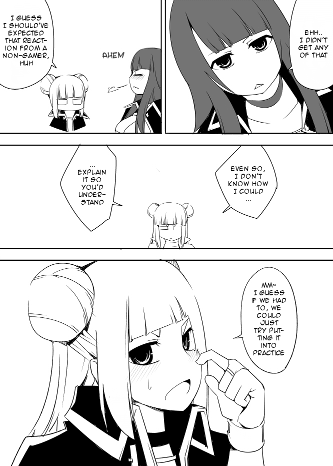 I got stuck in real life, so it's okay to get addicted to an MMO, right? Chapter 4 page 12 - Chapter 4