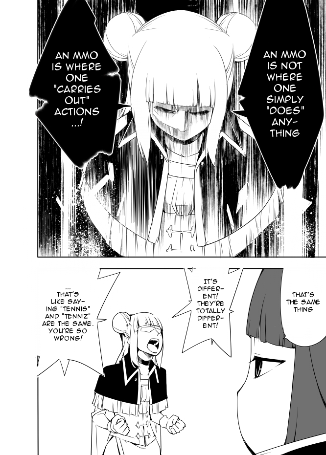 I got stuck in real life, so it's okay to get addicted to an MMO, right? Chapter 5 page 2 - Chapter 5