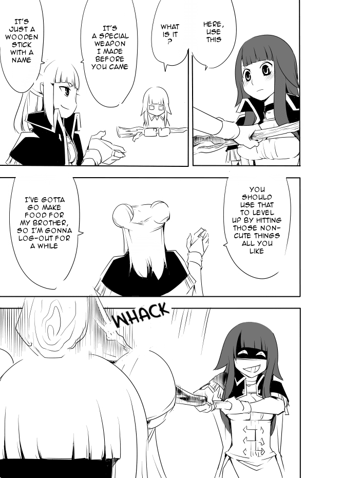 I got stuck in real life, so it's okay to get addicted to an MMO, right? Chapter 5 page 9 - Chapter 5